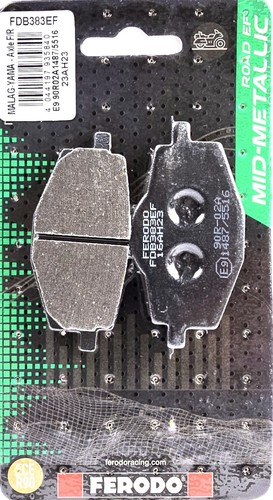 Rear brake pads ferodo - rear,