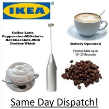 Milk Frother Silver Coffee