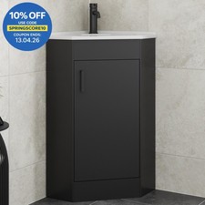 Alpine Black Single Door