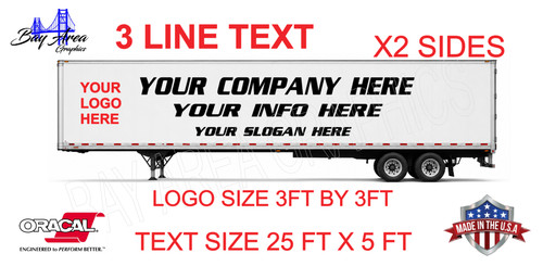 53ft custom semi trailer box - semi,