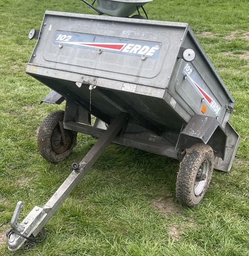 Erde 102 tipping - trailer, –