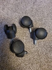 4Pcs Chair Wheel Furniture Caster Swivel Wheel Replacement Parts