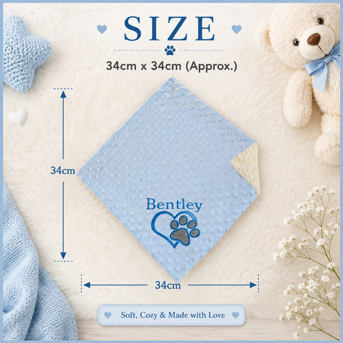 Personalised dog comforter - dog,
