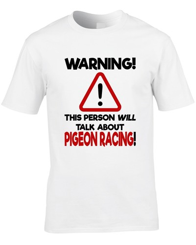 Pigeon racing mens shirt - racing, t-shirt