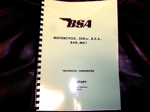 Bsa 350cc b40 - b40, models