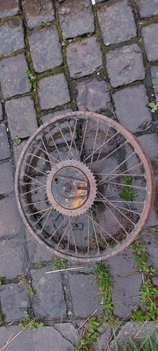 Bsa bantam rear wheel - bantam,
