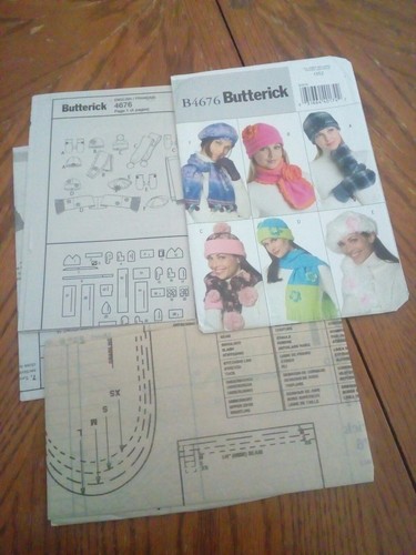 Butterick b4676 hats - butterick,