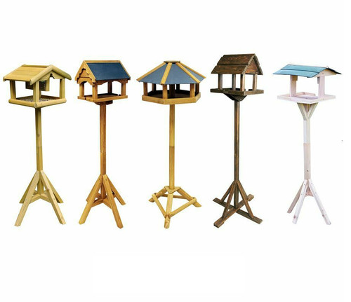 Bird table premium wood slate - bird,