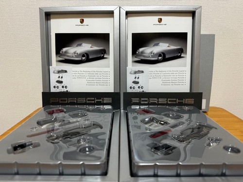 Schuco porsche 356 silver - schuco,