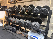 Metal Dumbbell set 12.5KG -