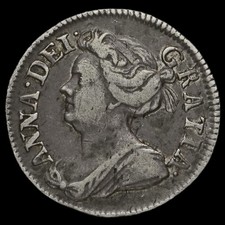 1710 Queen Anne Early Milled