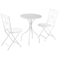 3 Piece Garden Bistro Set w/