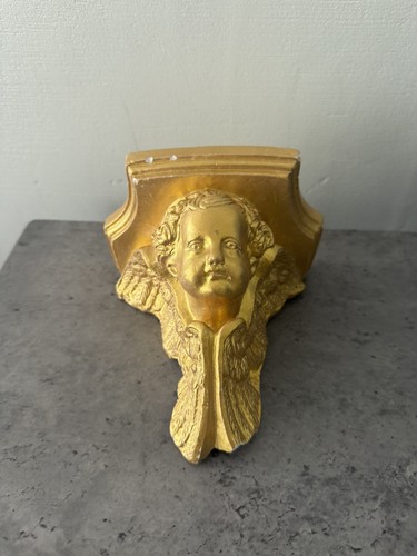 Vintage cherub wall corbel - vintage,