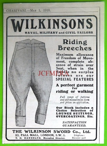Wilkinsons tailors riding - wilkinsons,