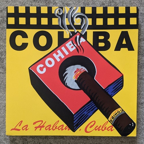 Steve kaufman print cohiba - kaufman,