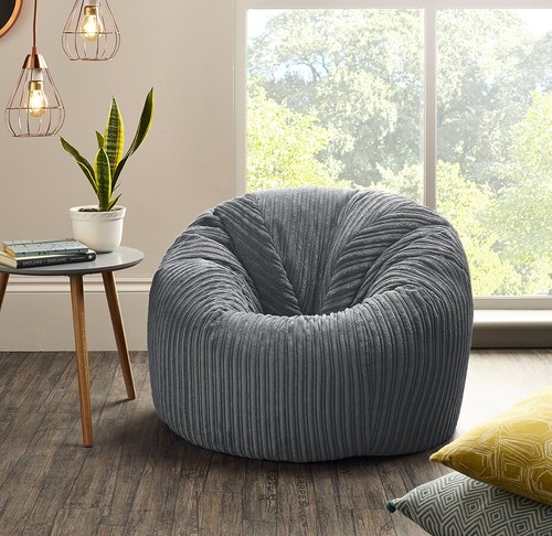 Jumbo cord beanbag chair - cord, xl