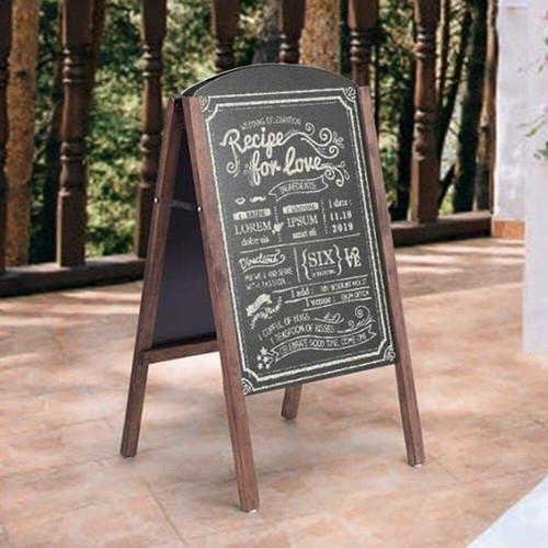 Sidewalk chalkboard sign - chalkboard,