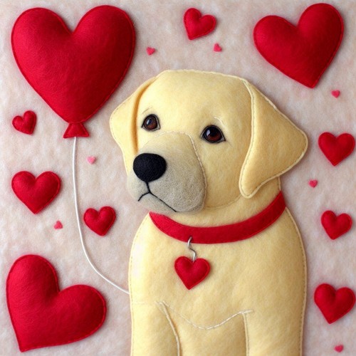 Luxury yellow labrador - luxury,
