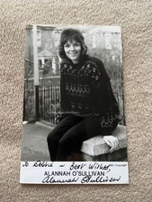 ALANNAH O’SULLIVAN - BARBARA (1989) (EASTENDERS) HAND SIGNED BBC CAST CARD/PHOTO