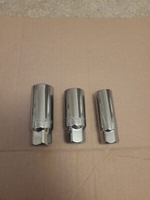 Halfords Advanced Spark Plug Socket Wrench Set of 3 10mm 12mm 14mm