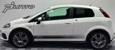 Fits Fiat Punto Side Stripes Graphics Decals Both Sides Any Year Evo