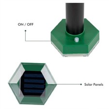 .4Pcs Solar Mole Repellent