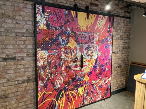 Used metal frame - metal,