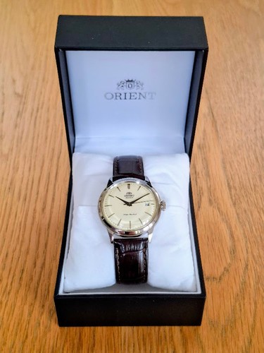 Orient bambino 38mm champagne - bambino,