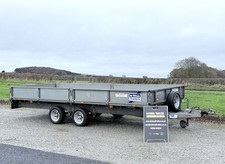 Ifor Williams LM166 16ft (3500kg) Twin Axle Dropside Trailer - Ivor LM146 LM186