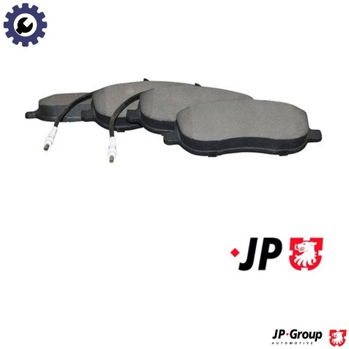 Brake pad set disc - set,