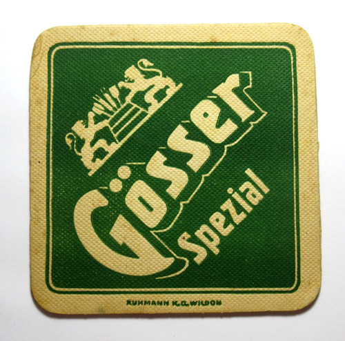 Vintage gosser spezial beer - vintage,