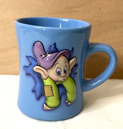 Disney store large mug blue - store,