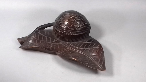 Antique black forest inkwell - forest,