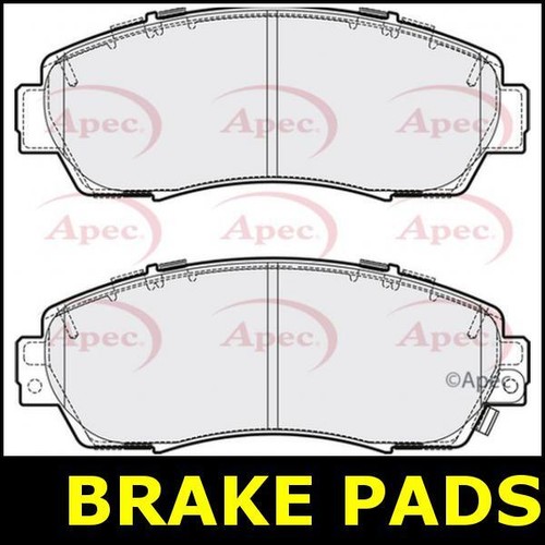 Brake pads front - front, for