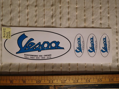 Rare 4 vespa - ~, oval