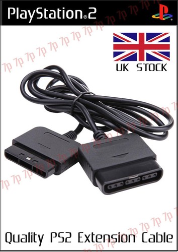 Ps2 dual shock extension - shock, cable