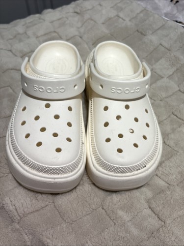 Ladies platform crocs - ladies, 8