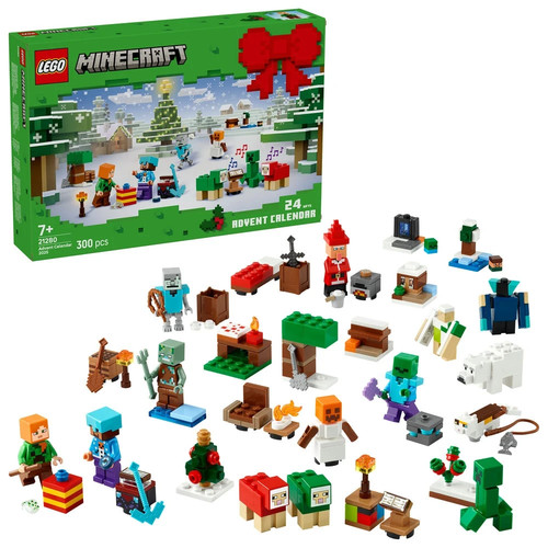 Lego minecraft advent calendar - lego,