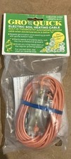 3 Wrap-On Gro Quick Soil Heating Cable Sets 24 Feet Long