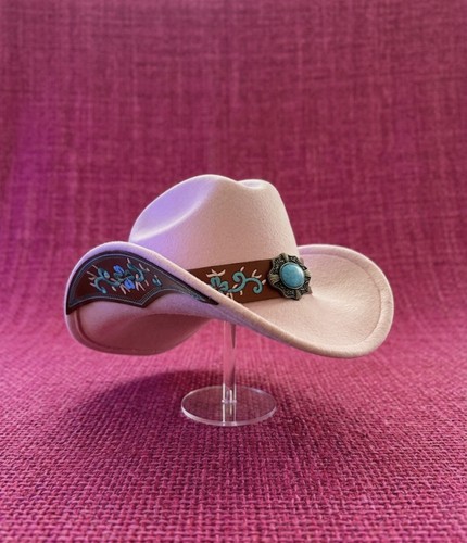 Cowboy cowgirl hat in pink - hat,