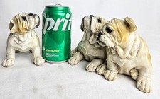 English Bulldog Figurines Very