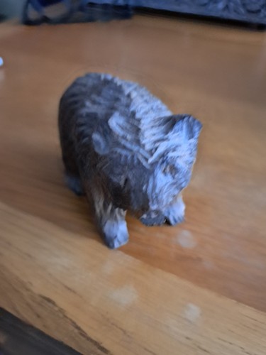 Vintage carved wooden - carved,