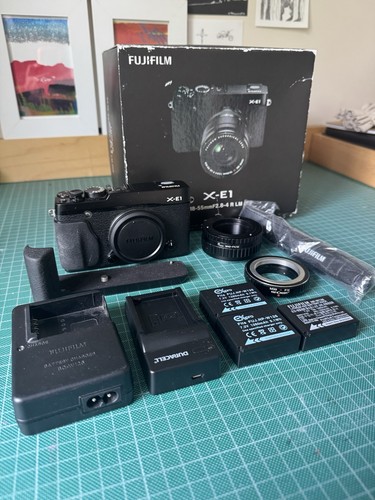 Fuji film e1 mirrorless - fuji,