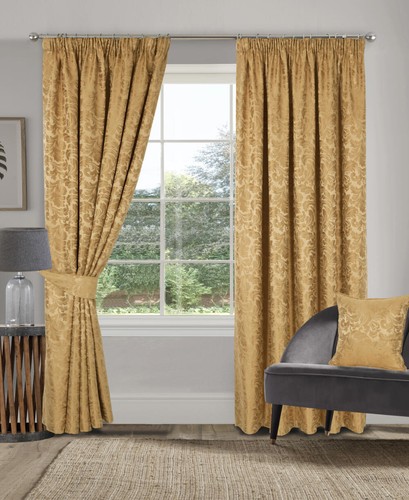 Lined pencil pleat jacquard - pencil,