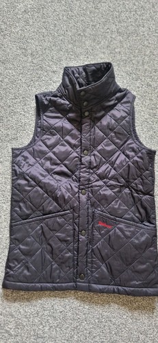 Girls barbour gillet size - girls,