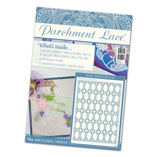 Tattered lace parchment - parchment,