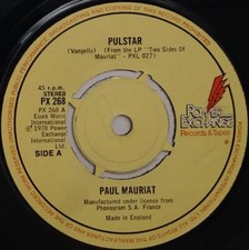 Paul Mauriat Pulstar 7" Single