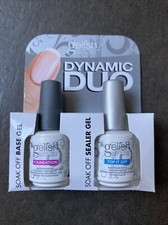 Harmony Gelish Dynamic Duo, Foundation Base Gel, Top It Off Sealer, Nail Polish