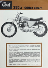 Greeves 250 QUB Griffon Desert