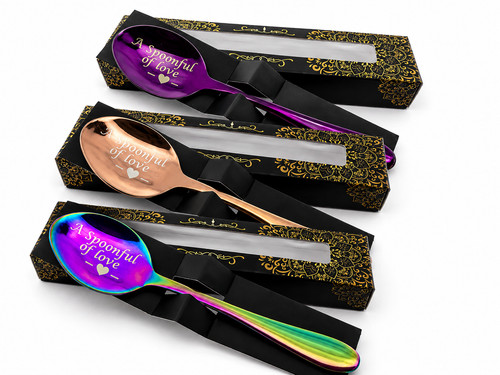 Laser engraved stainless steel - stainless,